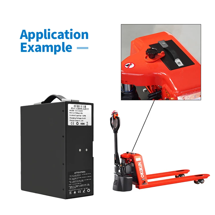 NLK Factory Prices Electric Forklift Battery 48V 13Ah/15.6Ah/18Ah18650 cells BMS lithium ion battery pack for electric forklifts
