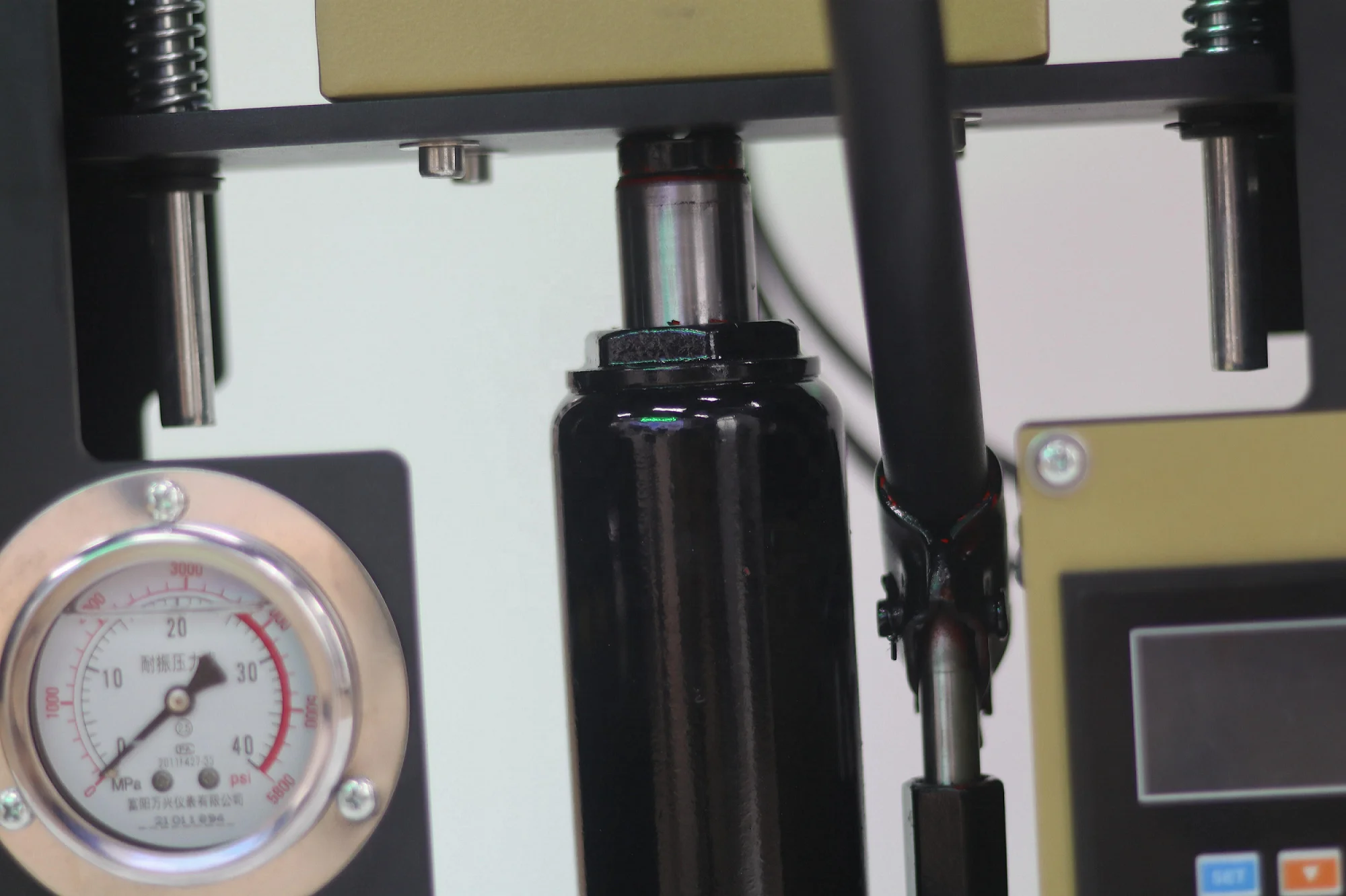 Manual Hydraulic Heat Press Machine dual heating platen Press Machine 10 Ton  Press