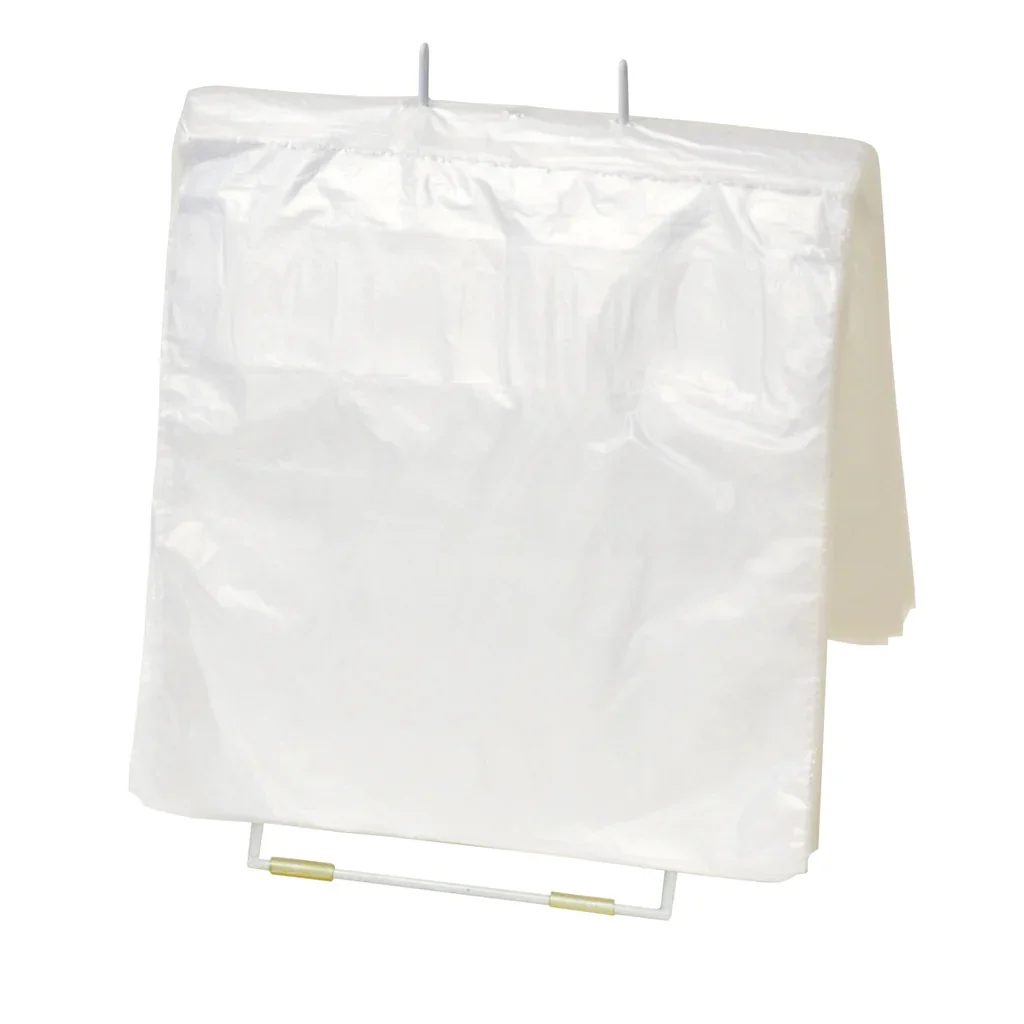 Clear Snack Baggies Sandwich Bags Fold Top Polyethylene PE Disposable Plastic Bags Food Grade Saddle Bags