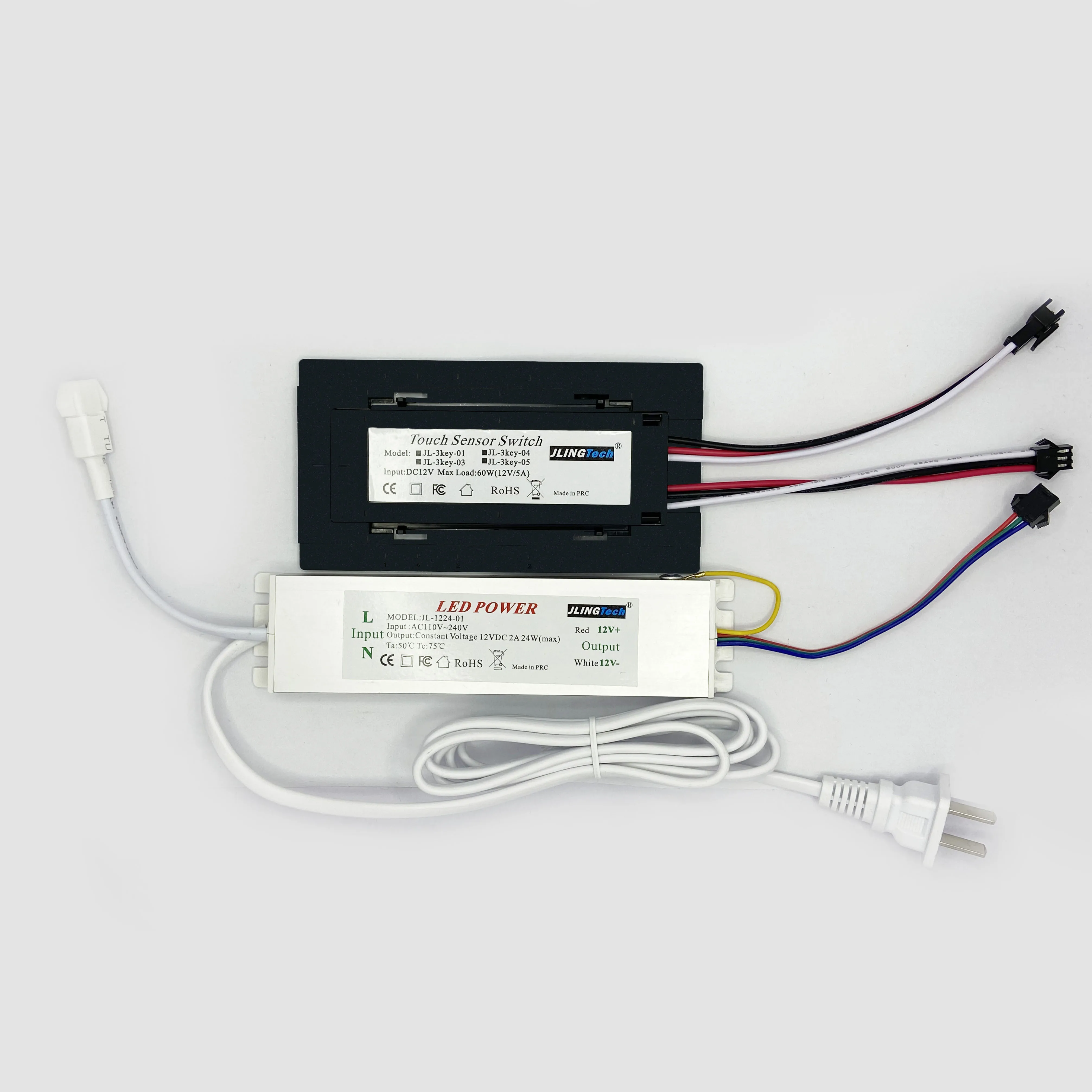 Bathroom smart mirror accessories touch switch dmx controller stage lighting mi light casambi led rgb controller