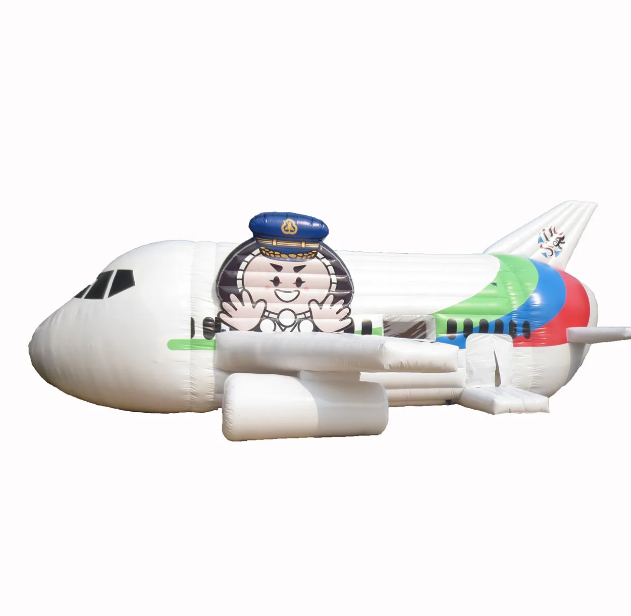 High quality inflatable model plane for decoration/ Hot sell inflatable cartoon plane model tent for inflatable advertising