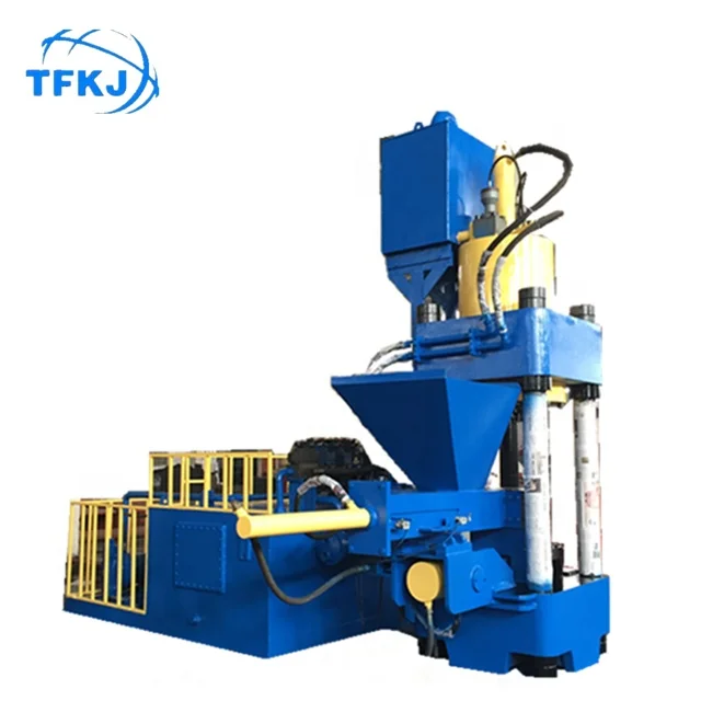 Latest price Automatic Hydraulic iron metal Press Briquetting Machine