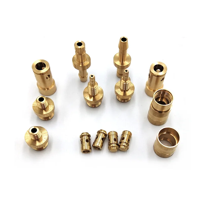 OEM High Precision Bronze/Copper/Brass Pin Knurled Nut Screw Cnc Lathe Parts turning milling Cheap CNC Michining Service