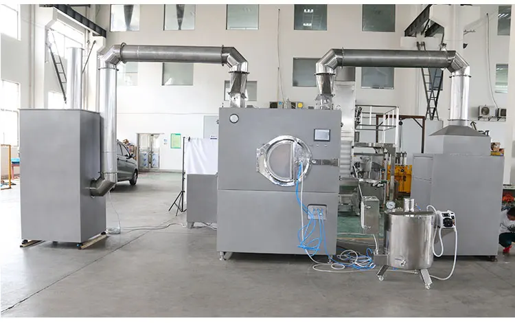 BG-40D PLC контроля, и он имеет высокую эффективность фармацевтическая лакировочная машина фильма таблетки