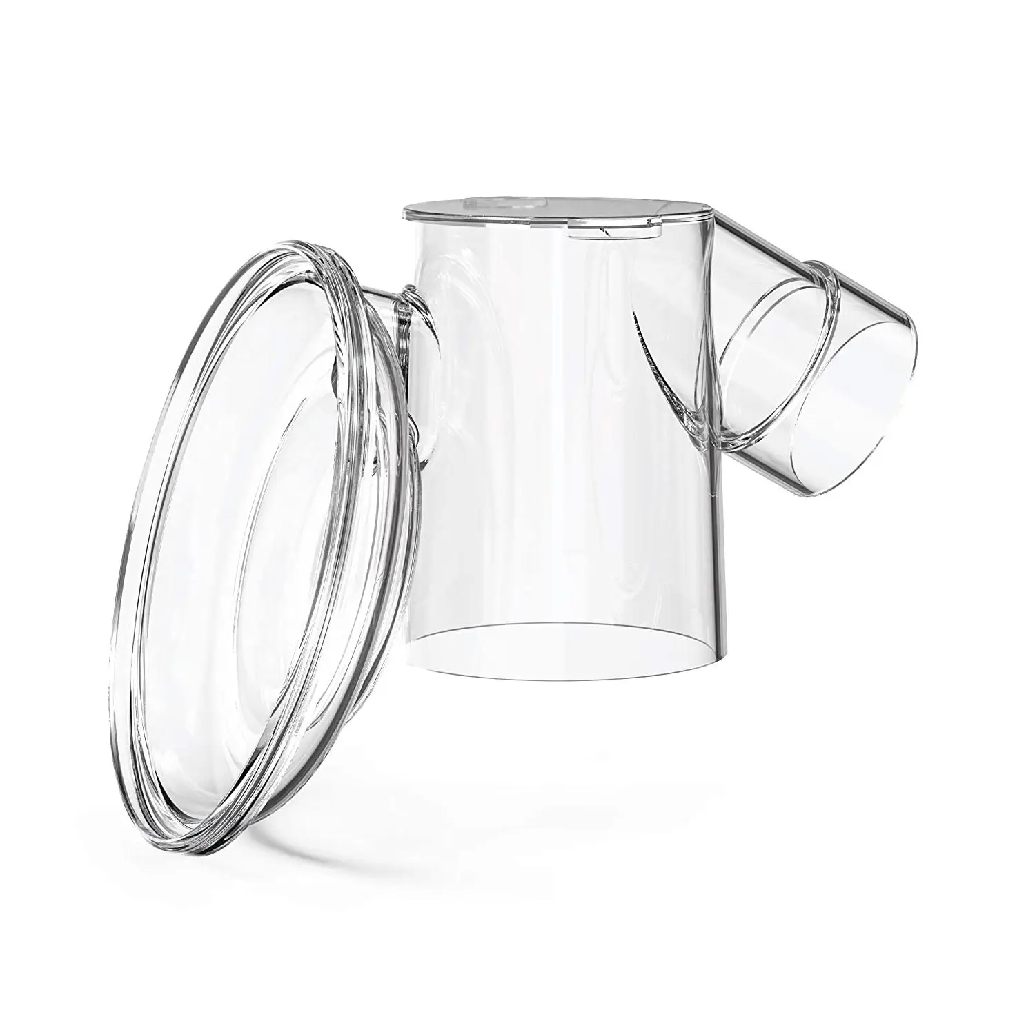 Wearable Breast Pump Accessories Flange/Insert/Linker/Duckbill Valve Kit Hands Free Milk Collection Cup Breast Pump Flange