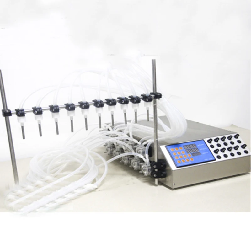 DOVOLL LIQUID FILLING MACHINE 10 NOZZLES SYSTEM SEMI AUTOMATIC