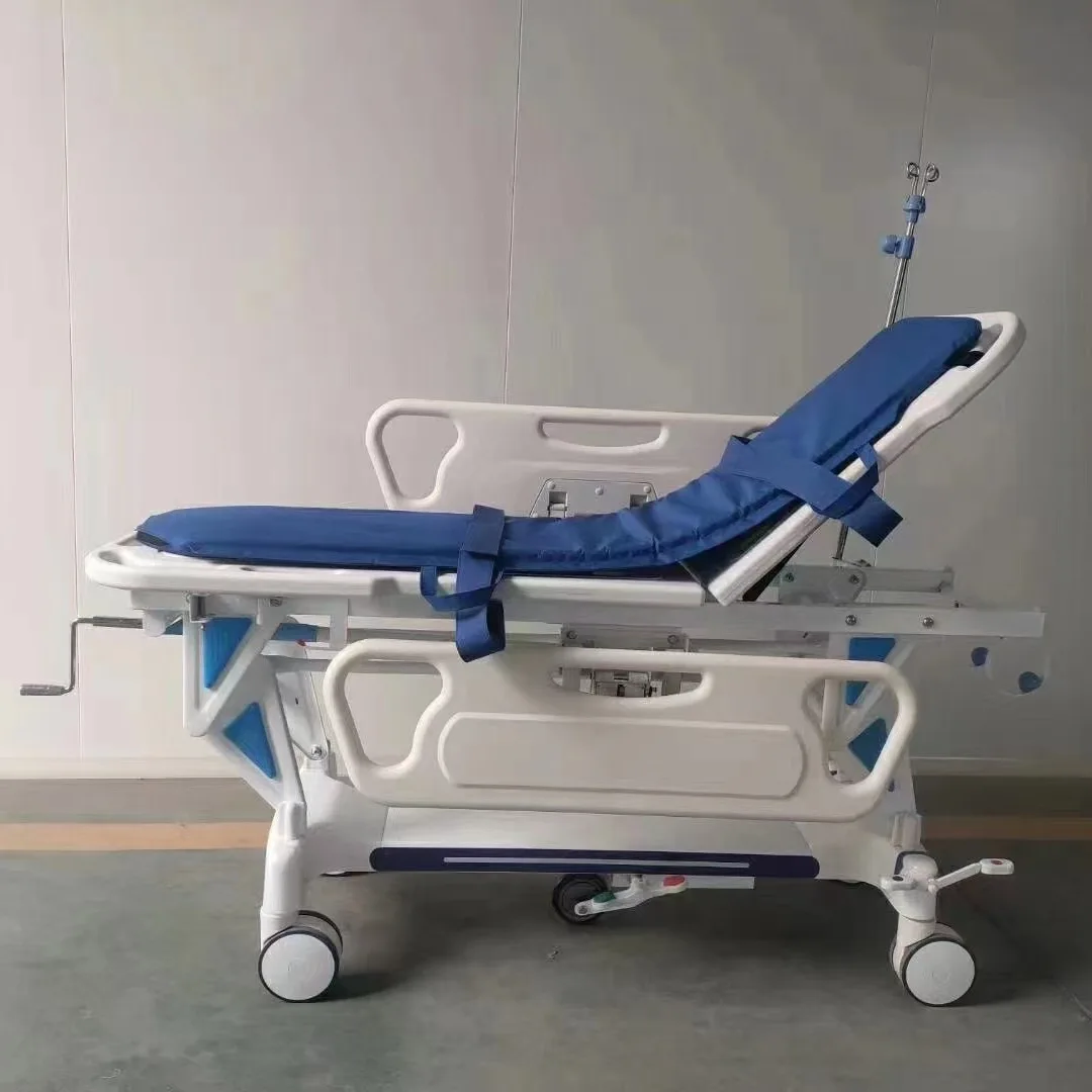 Professional Hospital Furniture Emergency Patient Transport Stretcher Trolley