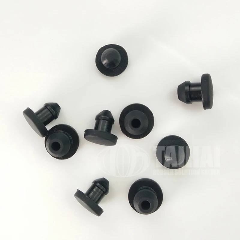 Окружающей среды дружелюбный музыкальный инструмент силиконовой резины штекер, уплотнение T типа силиконовый штекер, круглый силиконовый штекер