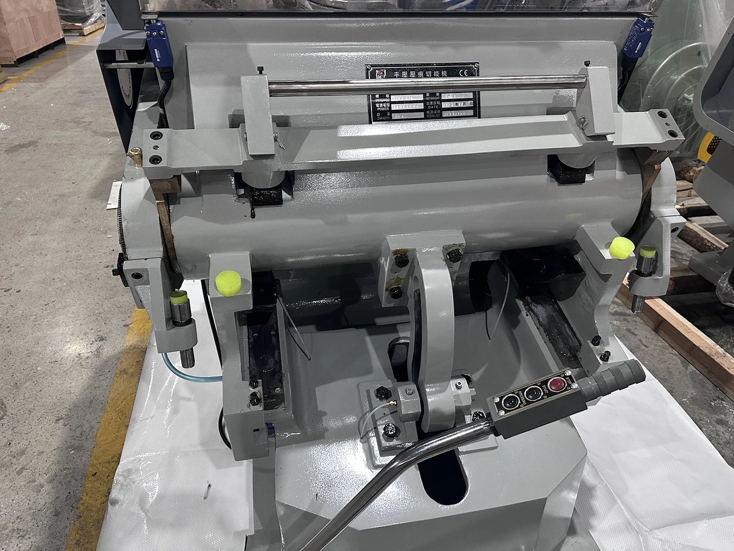 Paper Cup Printing Die Cutter ML750/930/1100 Manual Die Cutting and Creasing Machine