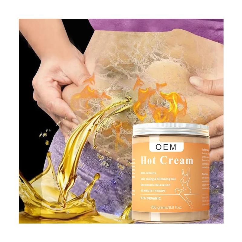 Private Label Weight Loss Body Belly Burn Fat Burning Shaping Waist Hot Slimming Cellulite Slim Cream