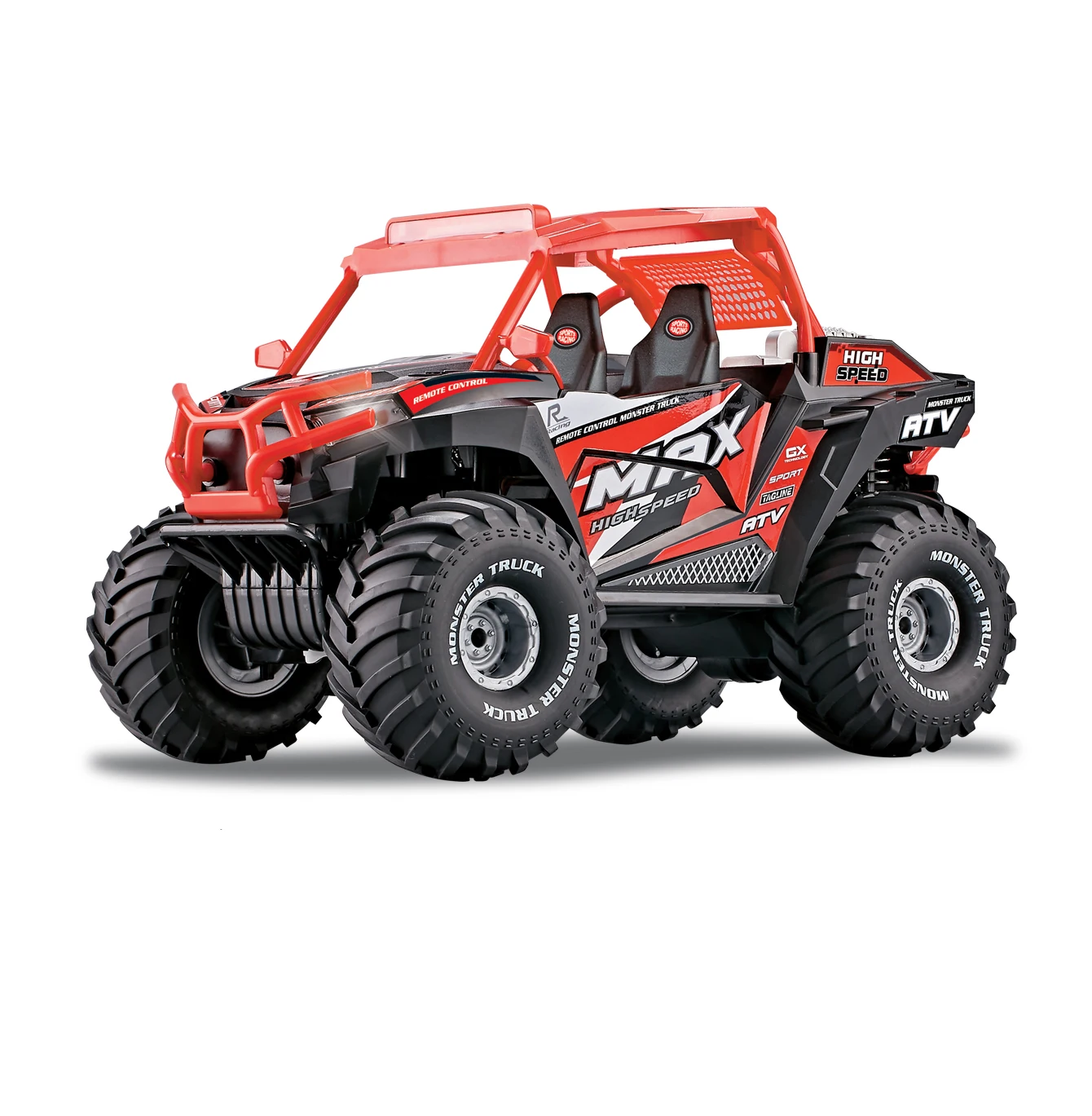 2.4G 1/10 ATV 4x4 Off-road Handle Remote Control Vehicle Car Front Light Radio Control Car Toys For Children