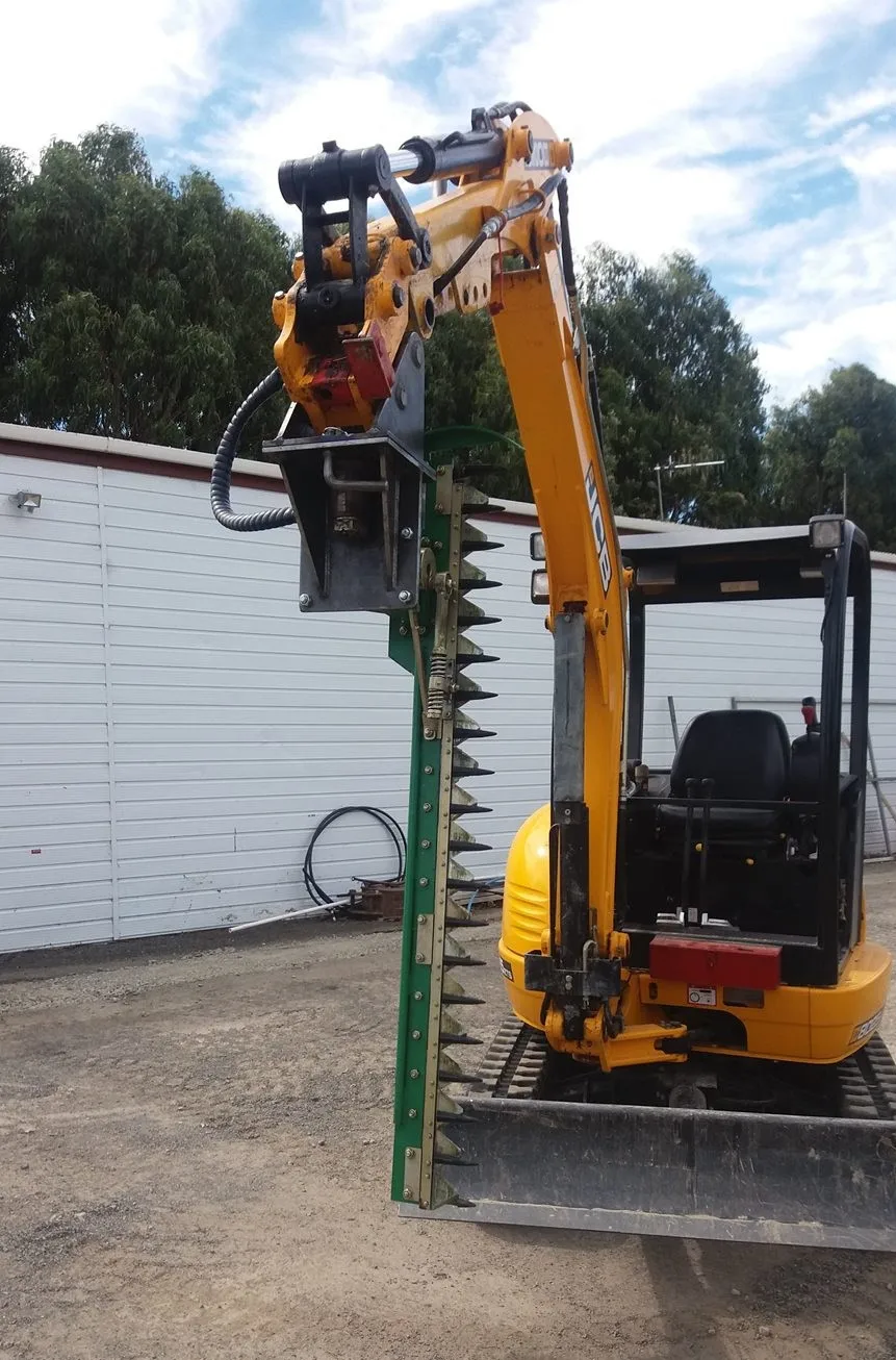 Best Quality Hydraulic Agriculture gasoline excavator hedge cutter trimmer for garden