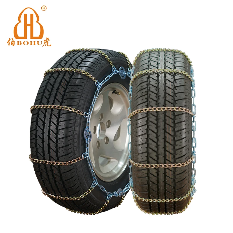 BOHU 2022 new product easy grip snow chain alloy steel snow tyre chain 11M snow chains