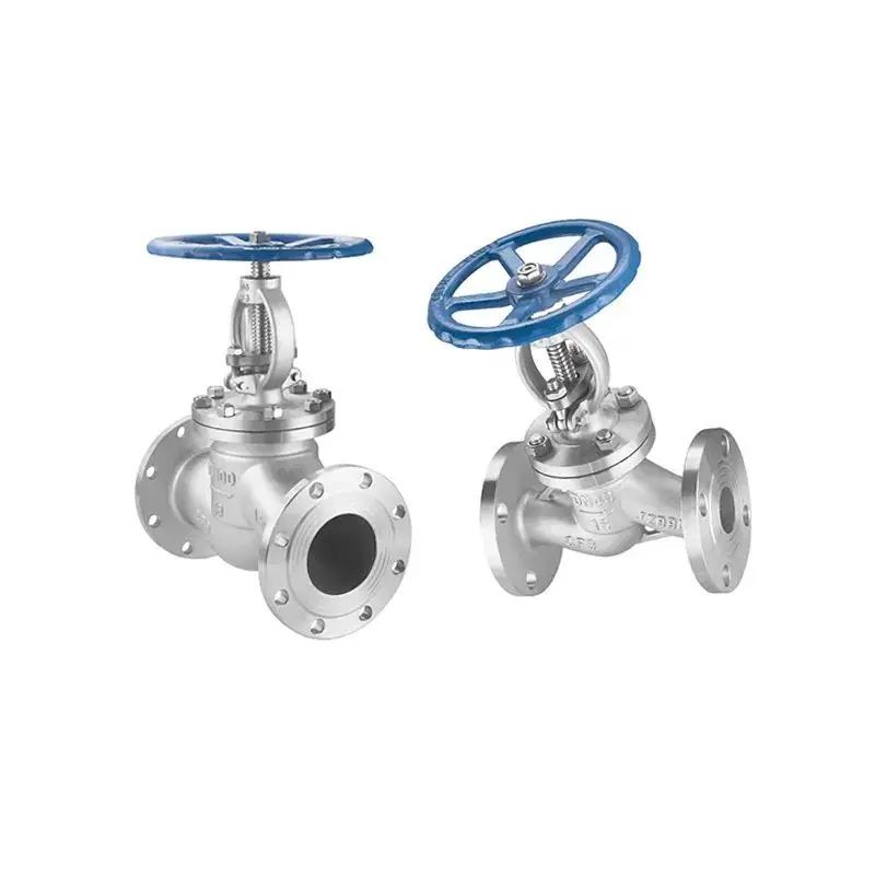 Factory Price DN40 Pressure PN16 Cut Off Flange Water Oil Gas Flow Medium Work Pipe Fitting Globe Valve