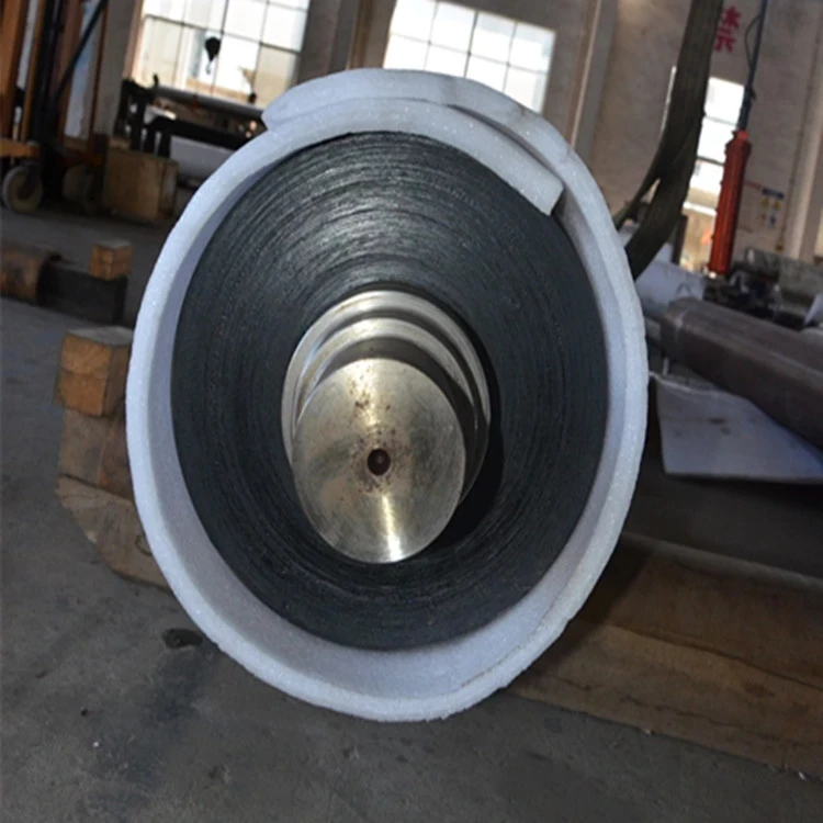 Rubber  roller for industrial machine with vulcanized rubber