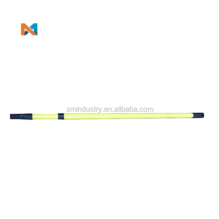 coated  Iron Mop and Broom Handle Metal Mop Stick