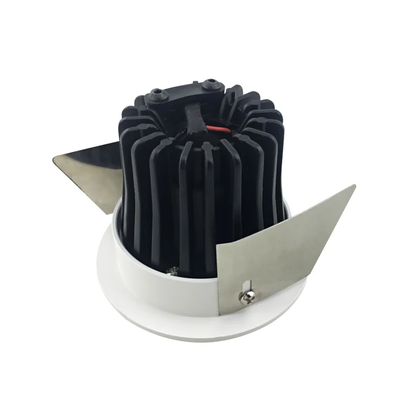 HUAYING High Quality Aluminum Spot Light Anti Glare Lamp Ip20 Downlight Recessed CCT Hotel LED Spotlight