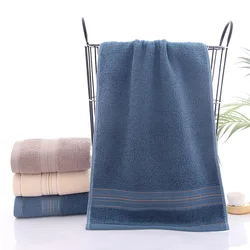 Plain cotton towel manufacturers wholesale increase thickened household cotton towel daily gift embroidery logo