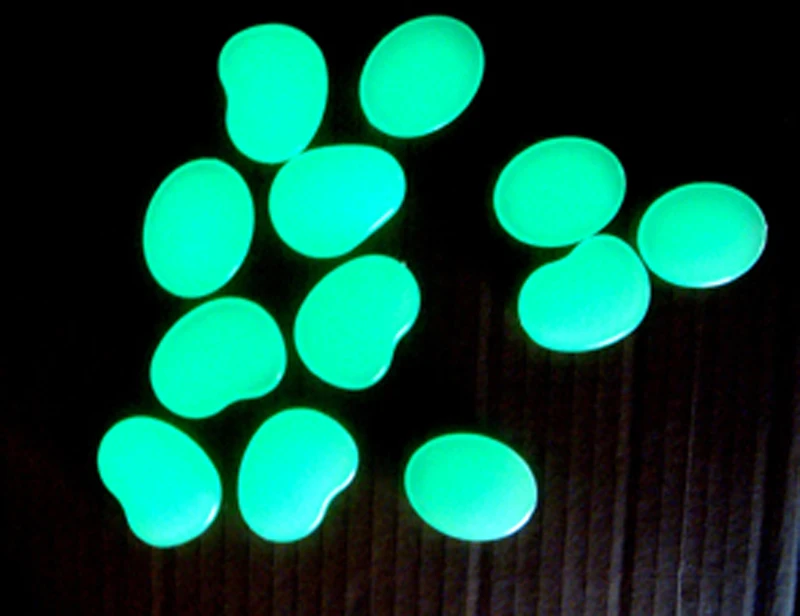 Glow In The Dark Garden Decorative Stone Luminous Lighting Pebble Stone