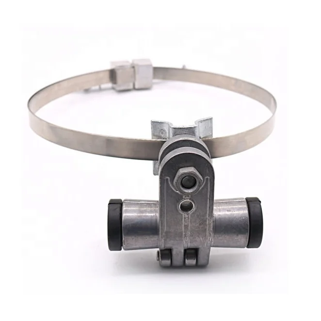 Dead End Metal Pole Bracket for Cable Storage Bracket Suspension Clamp