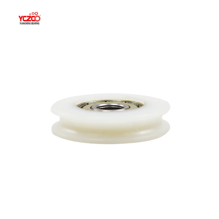 Diameter 36mm u shape plastic bearing wheel for door and window