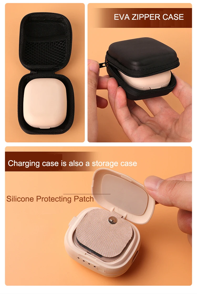 Electric Pulse Nerve And Muscle Stimulator Low Frequency Back Neck Physical Therapy Wireless Tens Massager