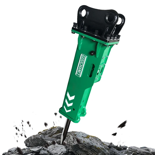 Mini Excavator Jack Hammer Hydraulic Rock Breakers Construction Machinery Earthmoving Industries Core Motor Gearbox Bearing