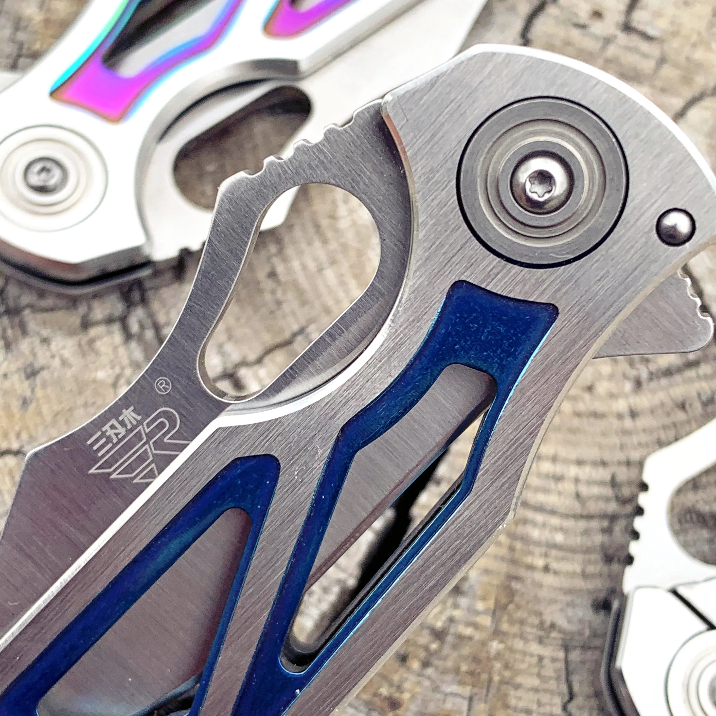 SANRENMU 7033 SCH  EDC Tool Camping Outdoor Survival Pocket Folding Knife