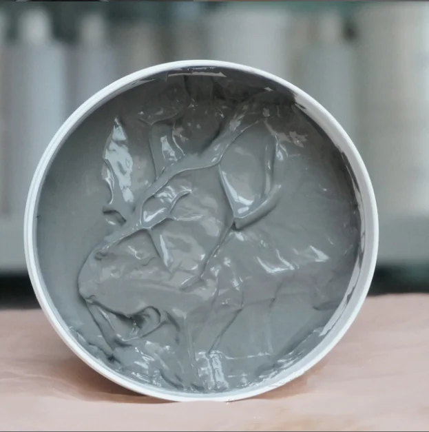 Private Label Pore Blackhead Cleansing Whitening 1KG Bulk Salon Volcanic Mineral Dead Sea Black Clay Mud Facial Mask