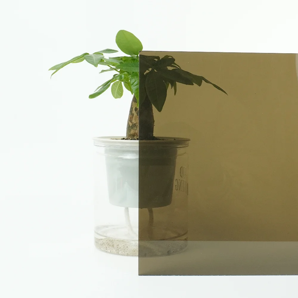 Gazebo Sunshade Roof Windows Bronze Polycarbonate Solid Panel Sheet