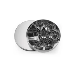 Bakeware Cookie Tools Custom Stainless Steel Pie Pizza Cookie Cutter Round