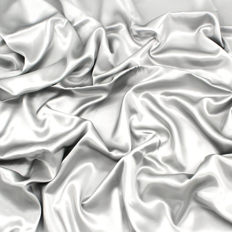 Производитель Suzhou Yasha, Глянцевая блестящая шелковая ткань 22 мм, 114 см, шелковая ткань из шелка тутового шелкопряда