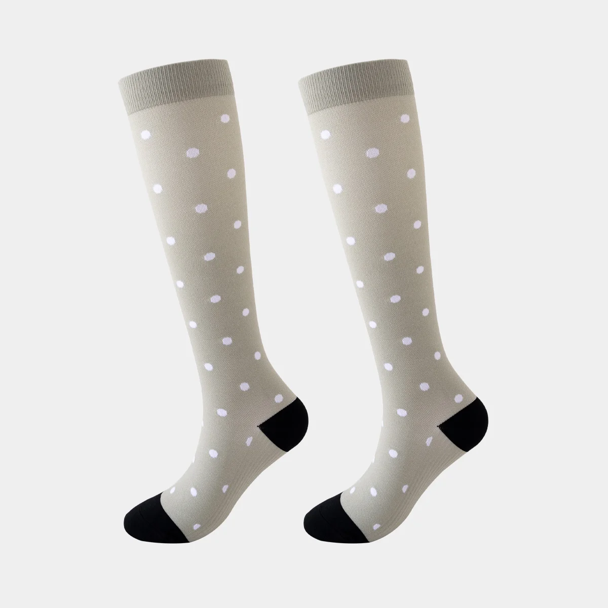 Mens and womens elastic Cross border long tube sports pressure fitness running cycling calf length wholesale socks