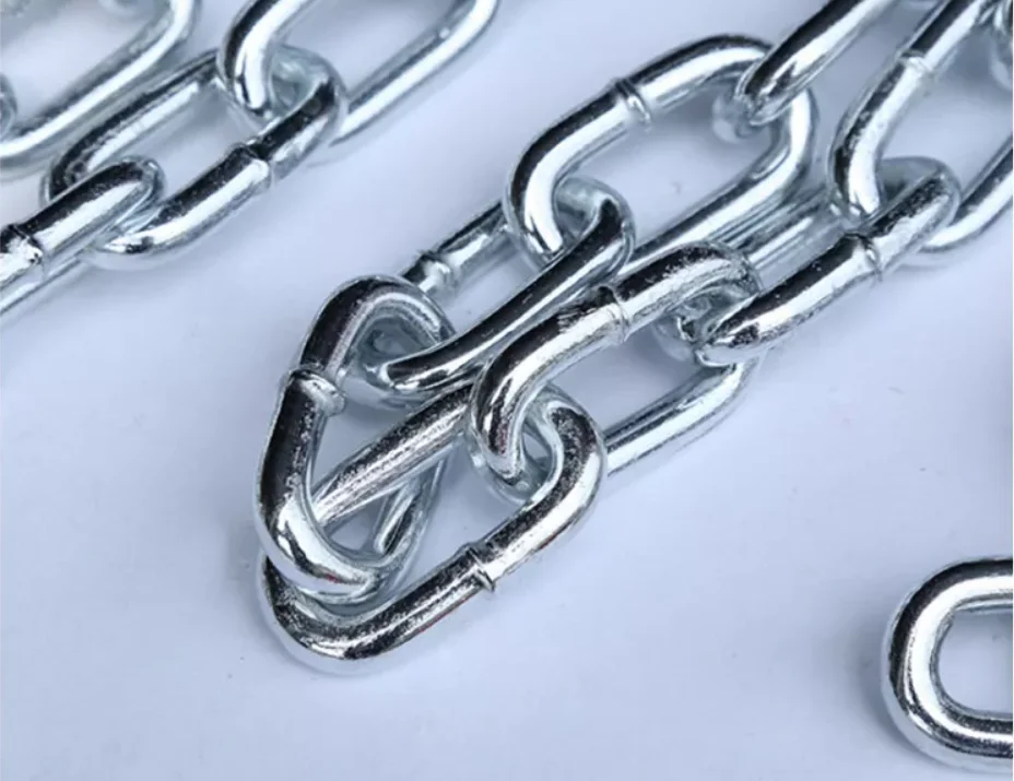 Оцинкованная стальная цепь Din763