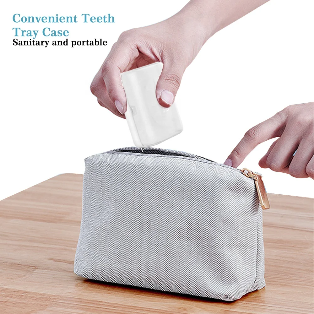 Teeth Whitening Accelerator Tray Teeth Whitening kit with gels for Sensitive Teeth, Gums, Braces Care