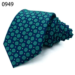 TONIVANI-62-9 Digital Printed Fashion Neckties Flowers Designs Tie