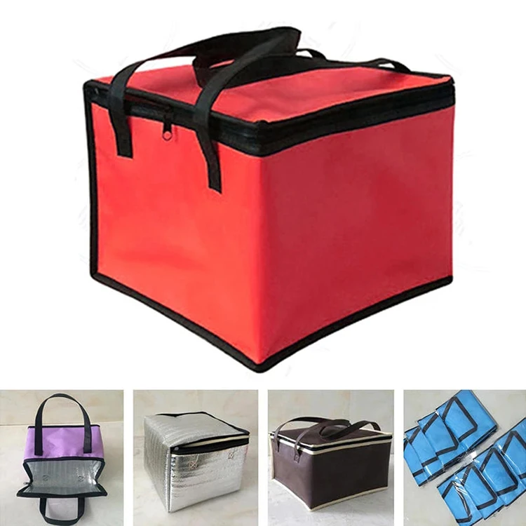 Hot sale food delivery extra large insulated non woven thermo cooler bag