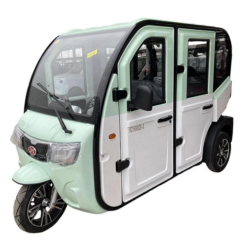 2024 Electric trike passenger tricycle tourist etrike complete with 3KW 60V AC induction motor best durable quality loading