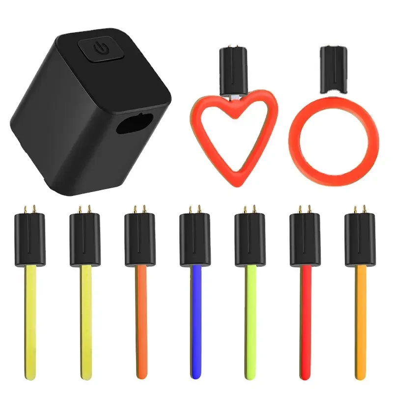 Hannuo LED Bike Taillight USB Charging Safety Warning Accessories PC Front and Rear Light Mounts Rear Placement