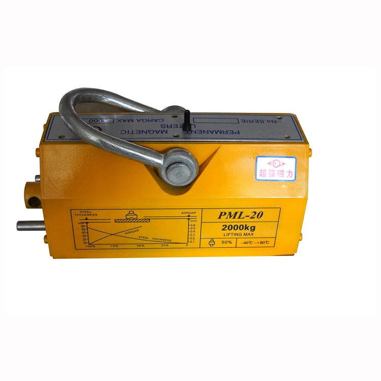 Китай, заводская цена, 1 тонна, подъемный магнит, постоянный магнит, подъемник, магнитная пластина, подъемник