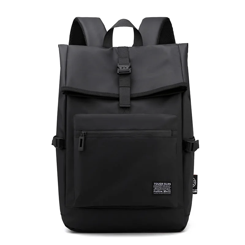 2024 New Style Simple Backpeck High Capacity Leisure Portable Travel Bag  Waterproof Nylon Laptop School Backpeck For Men