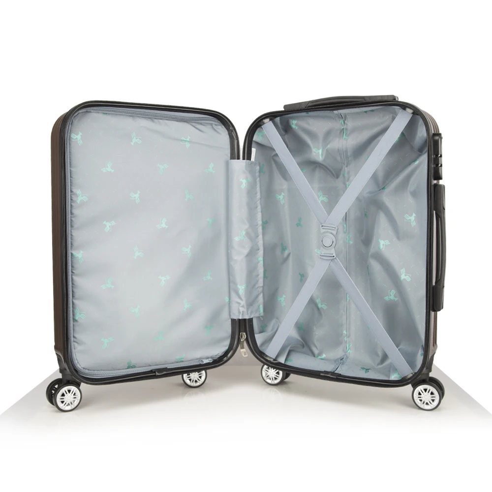 Durable Suitcase ABS 3 Piece Travel Bag Set Trolley Travel Bag Suitcase
