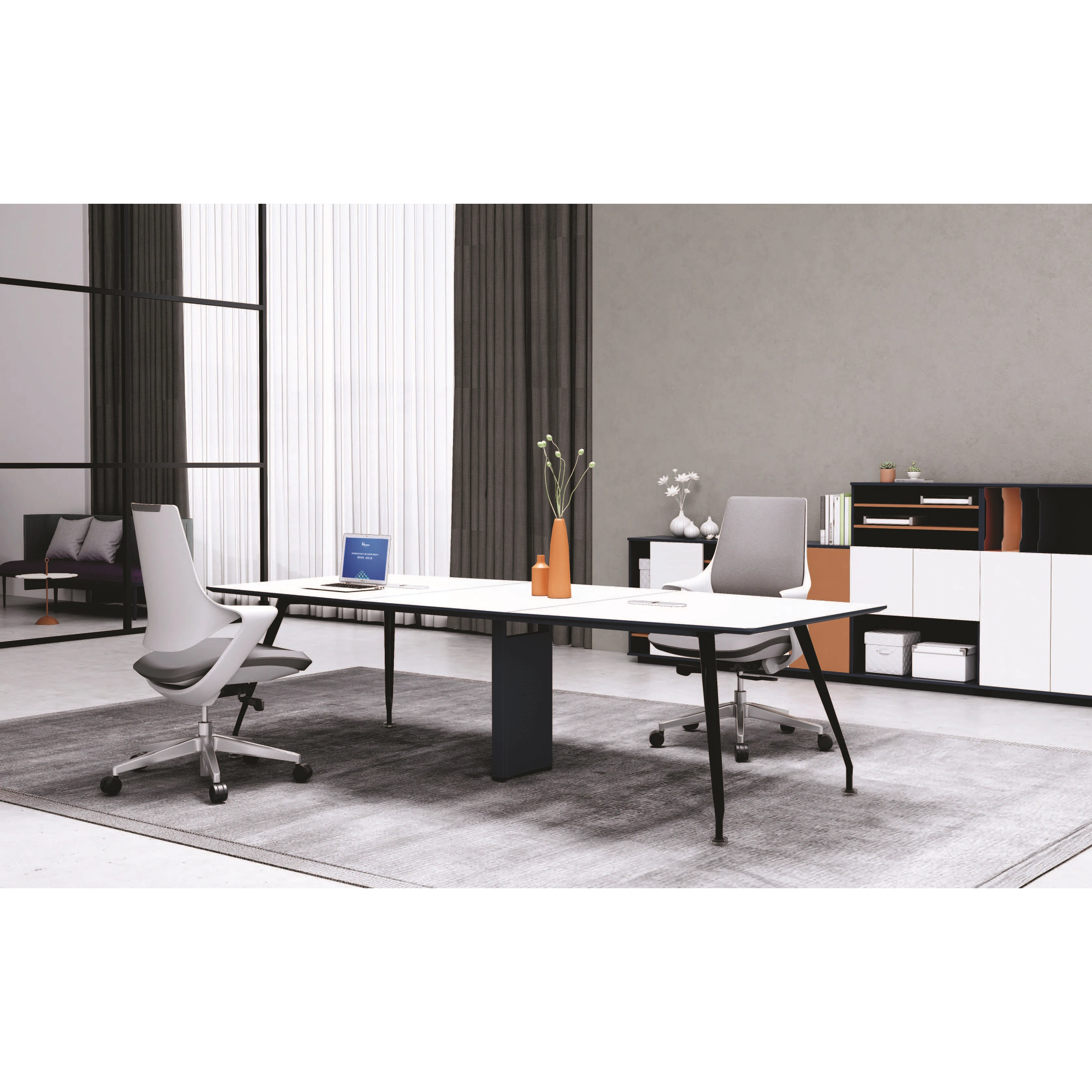 Лидер продаж, офисная Рабочая станция MFC на 2 человек для маленького офиса (FOH-7C-67-02)