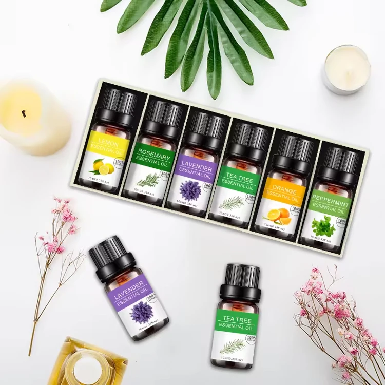 Hot sales natural water soluble essential oils  good price 10ml dropper bottle  luxury essential oil for candles