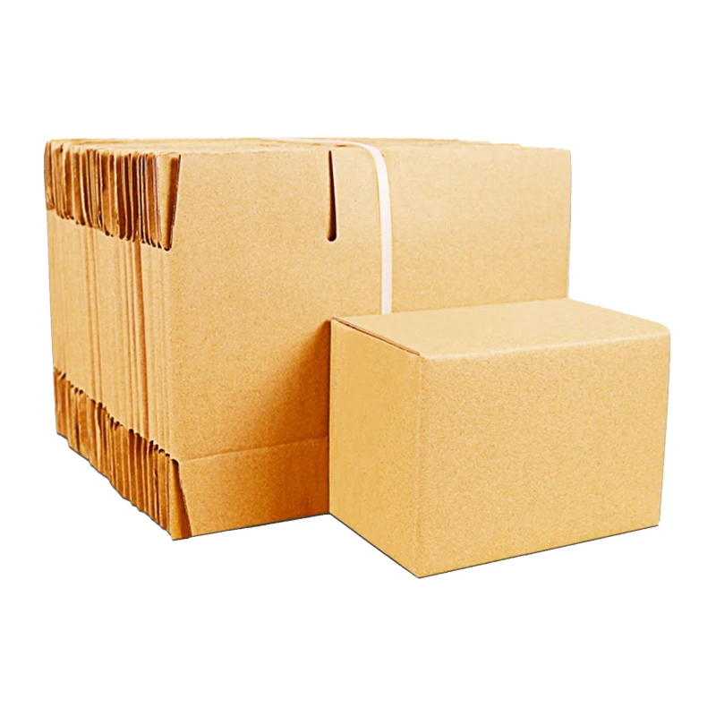 ZY Paper Mailing Packing Shipping Box Corrugated Carton shipping Mailer Box Small Business Kraft book Medium Brown Package boxes