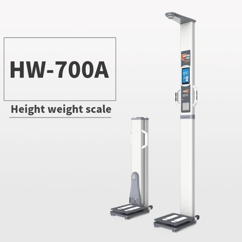 electronic human body height and weight BMI scale with body fat composition analyzer