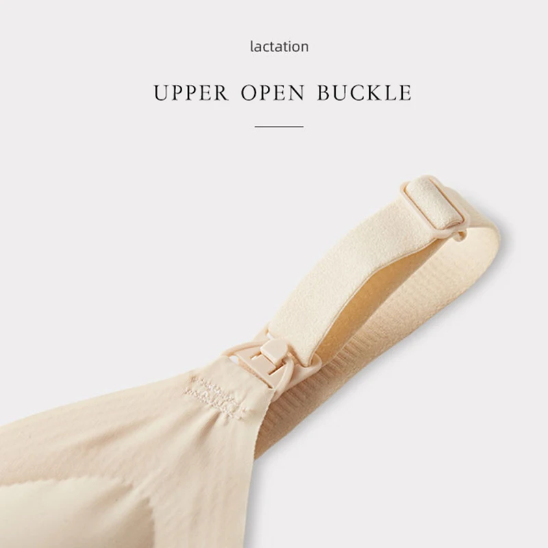 Wholesale M-2XL No Trace Ice Silk Detachable Pad Pregnancy Camisole Maternity Clothes Breastfeeding Tank Tops for Women