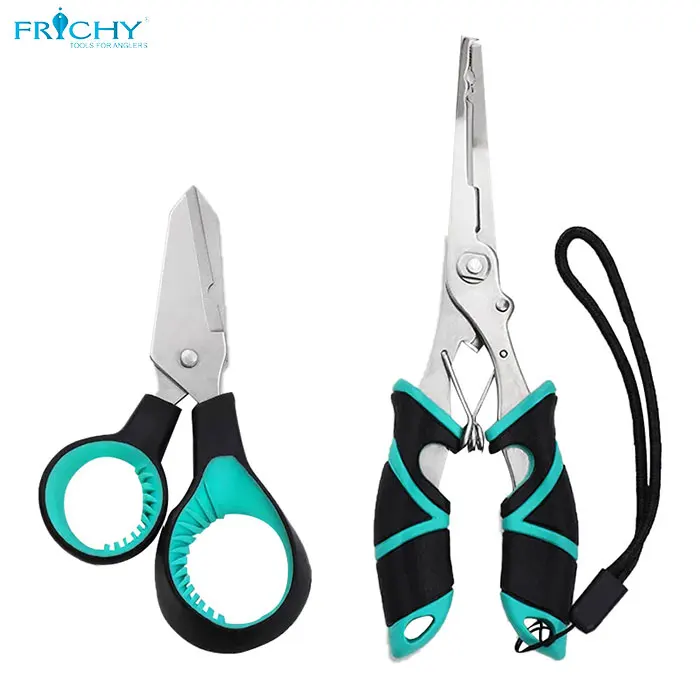 XP902 Fishing Accessories Kit Fishing Lip Gripper Stainless Steel Fishing Pliers Set Fish gear set Tackle Fish Lip Grip
