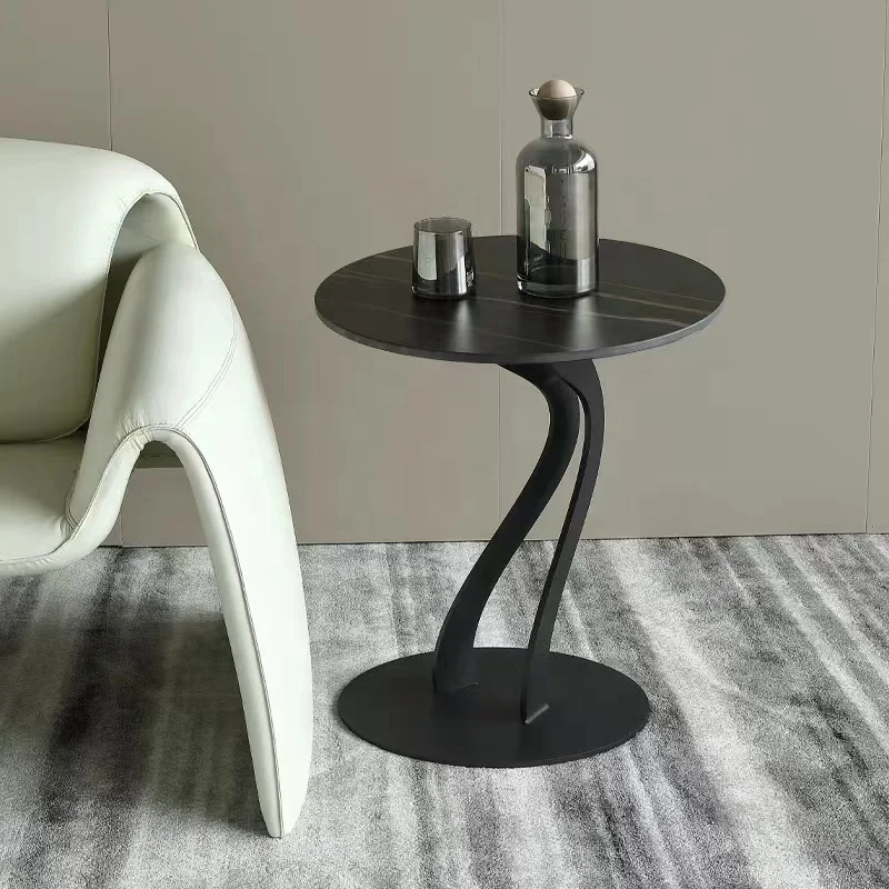 Limited Time Offer side table metal Luxury Mirror C Elegant Room  Bed Furniture side Table