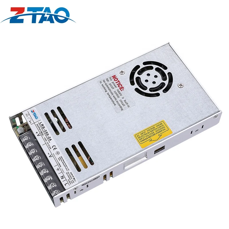 Mean Well LRS-350-24 220V AC To 24V DC Smps Switching Power Supply for LED Strips